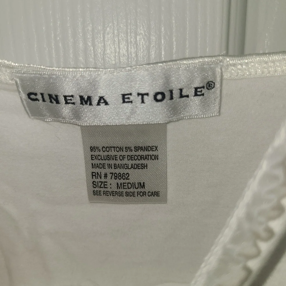 Cinema Etoile Bridal Set Cami & Boyshort Size M Medium Bride Wedding Ruffle NWT - Picture 7 of 16